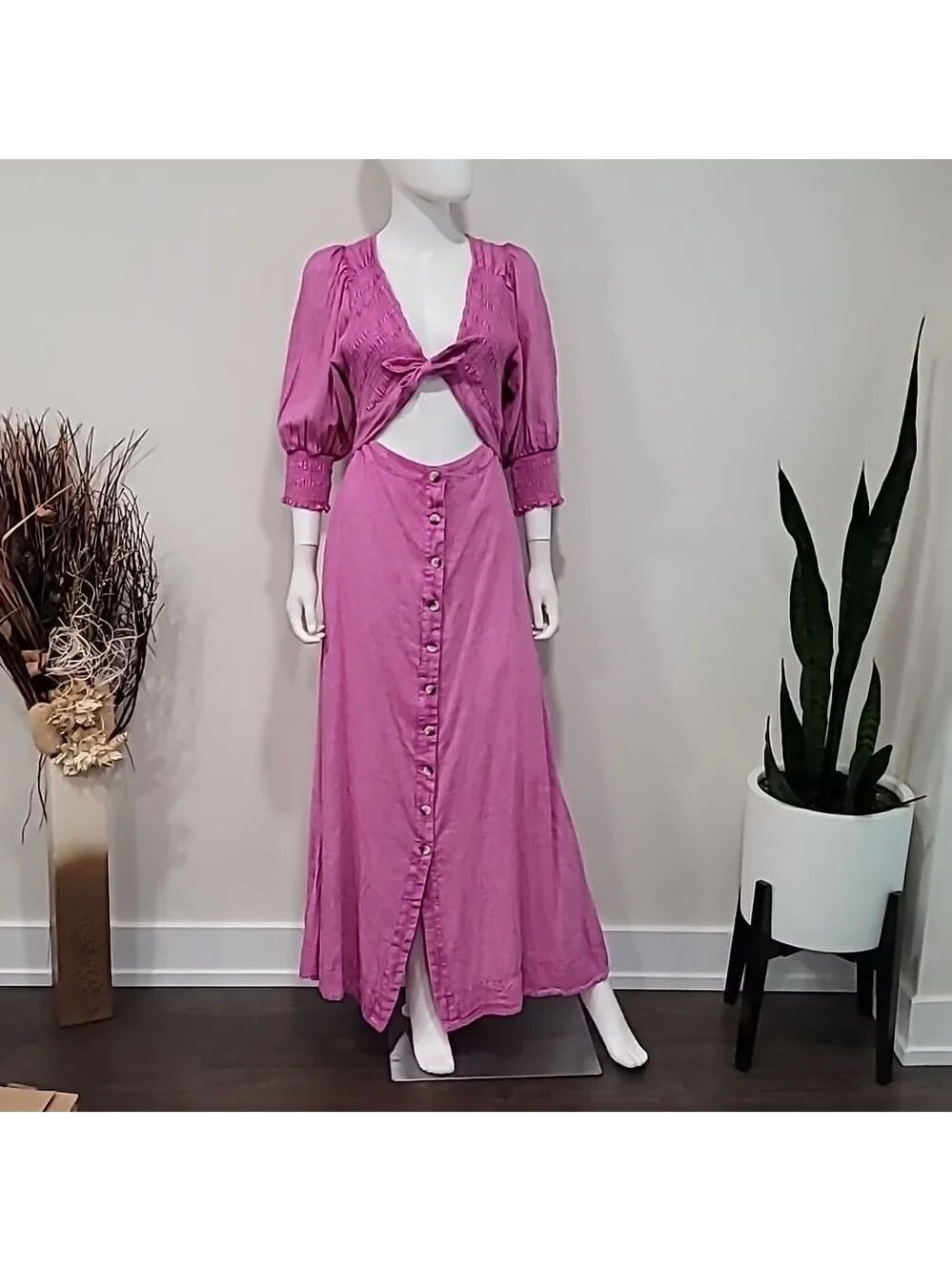FREE PEOPLE String Of Hearts Maxi Dress - Picture 2 of 11